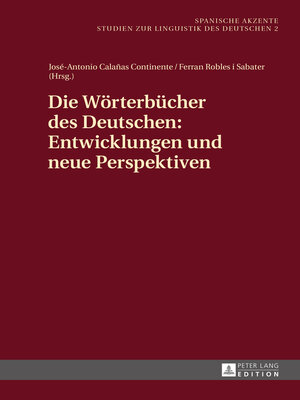 cover image of Die Woerterbuecher des Deutschen